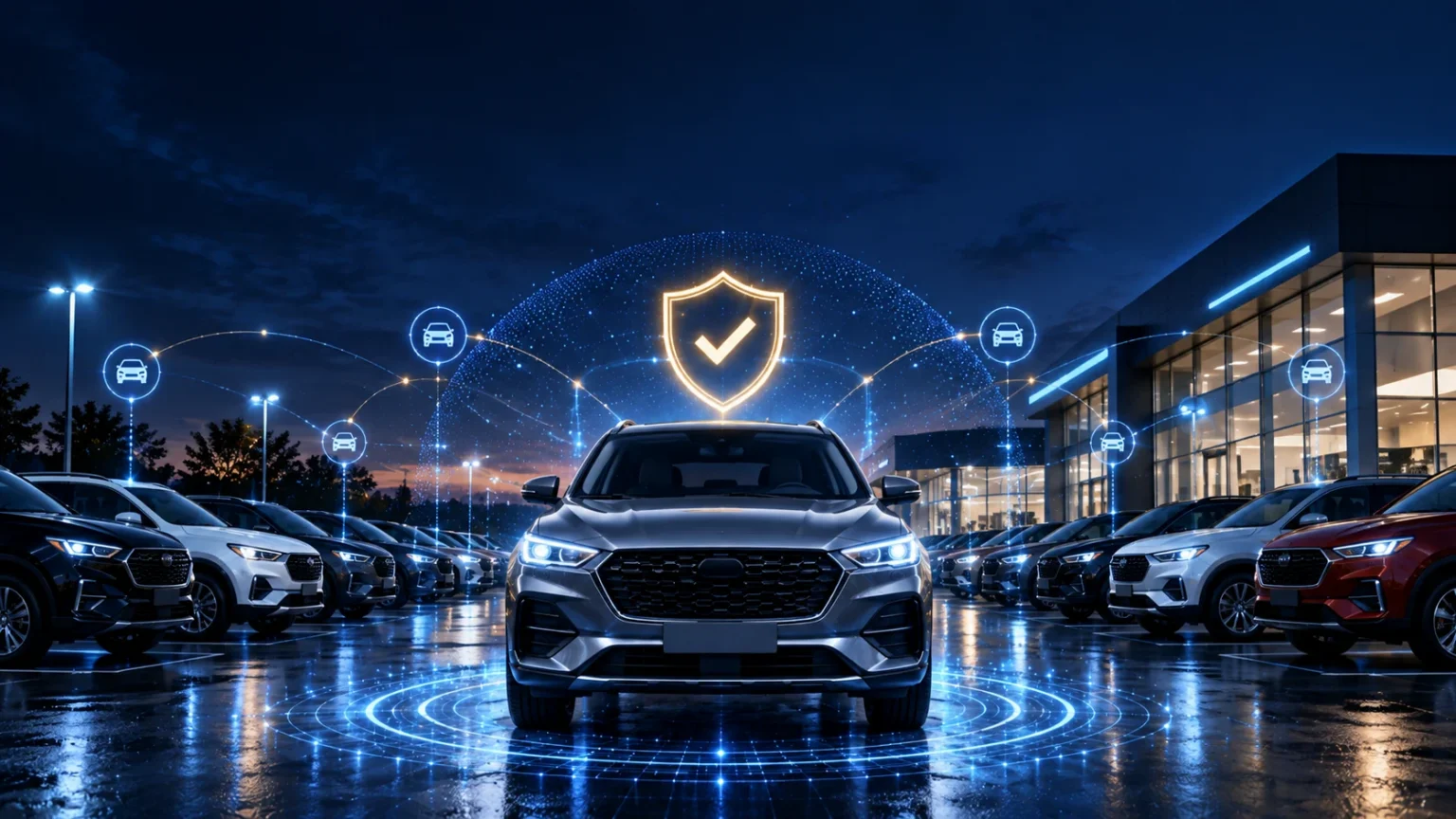 Dealership inventory with verified vehicle imagery and digital trust signals