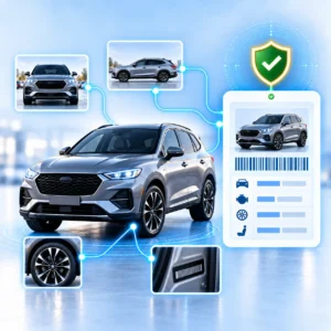 VIN-Bound Vehicle imagery stays connected to the specific VIN it represents.